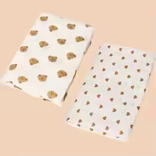 Couverture bébé mousseline