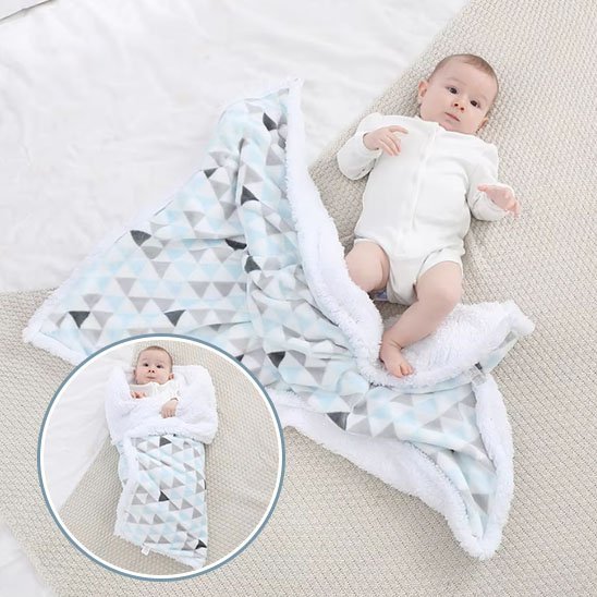 Couverture bébé | Coton bio hypoallergénique